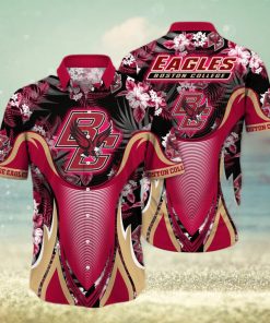 Tropical Aloha NCAA Boston College Eagles Hawaiian Shirt Gift For Beach Lovers