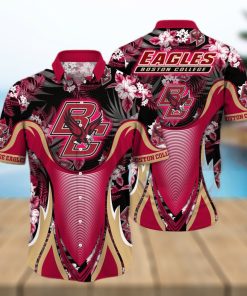 Tropical Aloha NCAA Boston College Eagles Hawaiian Shirt Gift For Beach Lovers