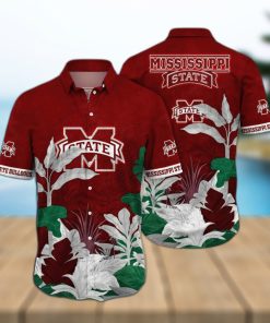 Tropical Aloha NCAA Mississippi State Bulldogs Hawaiian Shirt Gift For Beach Lovers