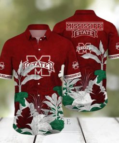 Tropical Aloha NCAA Mississippi State Bulldogs Hawaiian Shirt Gift For Beach Trip