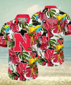 Tropical Aloha NCAA Nebraska Cornhuskers Hawaiian Shirt Summer Vacation Gift