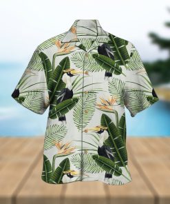 Tropical Toco Toucan Men’s Hawaiian Short Sleeve Shirt