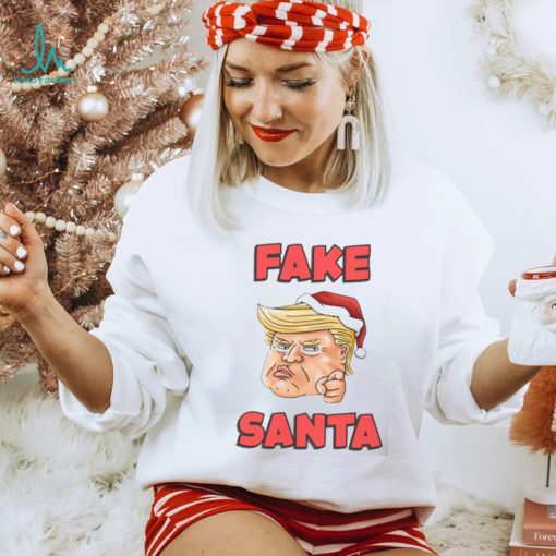 Trump Fake Santa Christmas shirt