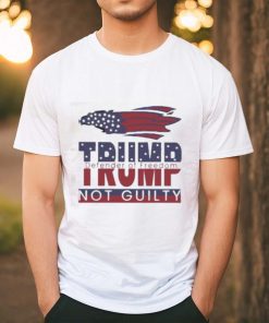 Trump Shot Defender Of Freedom Not Guilty Shirt