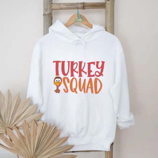 Turkey Squad Groovy Thanksgiving 2023 shirt