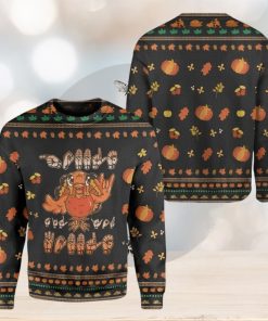 Turkey Ugly Sweater For Christmas