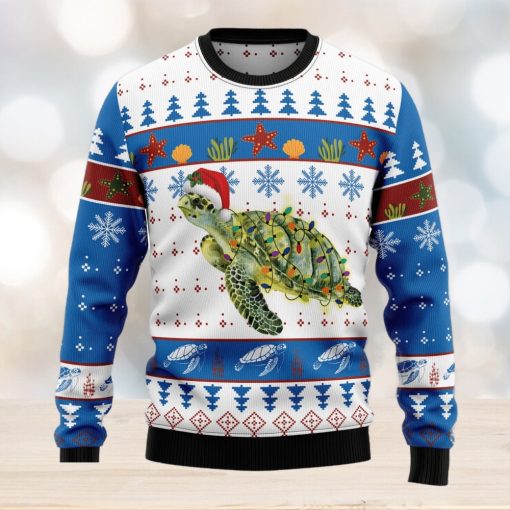 Turtle Xmas Ugly Christmas Sweater Thankgiving Gift Men Women