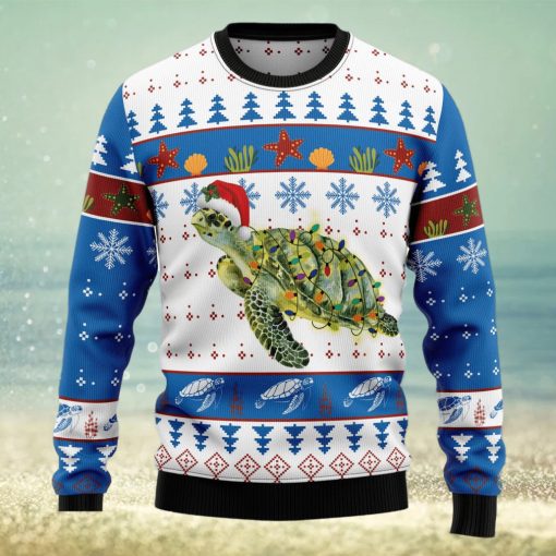 Turtle Xmas Ugly Christmas Sweater Thankgiving Gift Men Women