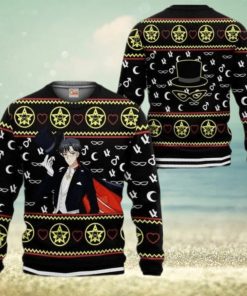 Tuxedo Holds The Hat – Sailor Moon Ugly Christmas Sweater