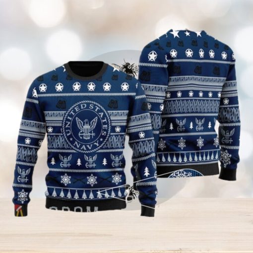 U.S Navy Ugly Christmas Sweater For Men And Women