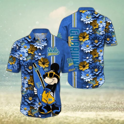 UCLA Bruins Aloha Mick Pattern Hawaiian Shirt For Fans