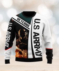 US Army Veteran 3D 3D Ugly Christmas Sweater Gift Men Women