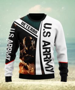 US Army Veteran 3D 3D Ugly Christmas Sweater Gift Men Women