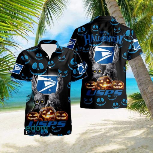 USPS Style 6 Logo Design Hawaiian Shirt For Men And Women Gift Aloha Beach