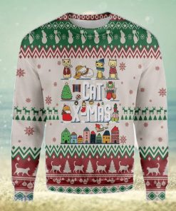 Ugly Christmas Cat Ugly Christmas Sweater Best Gift For Men And Women