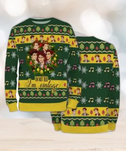 Ugly Christmas Sweaters For Men Women Kids Im Not Old Vintage NKOTB Band Music Winter 3D Sweater Shirt