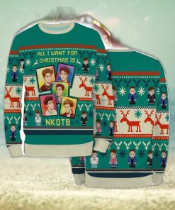 Ugly Christmas Sweaters For Men Women Kids New Kid On The Block Music Winter Autumn 3D Sweater Shirt