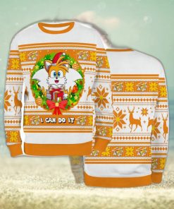 Ugly Sweater Christmas Xmas Tail Sonic Hedgehog Game Cartoon 3D Sweater
