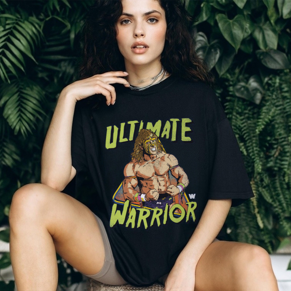 Ultimate Warrior Pop Flex WHT shirt - Limotees