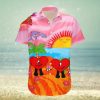 Georgia State Panthers Hawaiian Shirt Summer Gift Coconut Tree Tropical Grunge Pattern For NCAA Fans