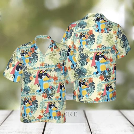 Uncle Rad Bluey Dad Hawaiian Shirt