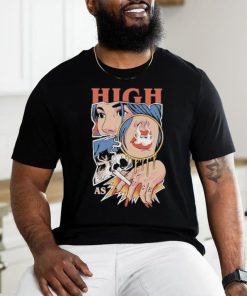 Unethicalthreads Merch High As Fuck Weed Smoking Shirt