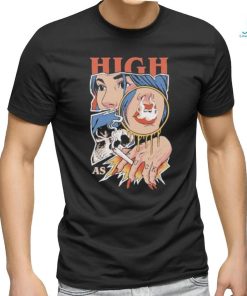 Unethicalthreads Merch High As Fuck Weed Smoking Shirt