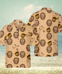 United Parcel Service Hawaiian UPS Logo Cool Hawaiian Shirt – Thoughtful Personalized Gift For The Whole Family