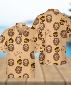 United Parcel Service Hawaiian UPS Logo Cool Hawaiian Shirt – Thoughtful Personalized Gift For The Whole Family