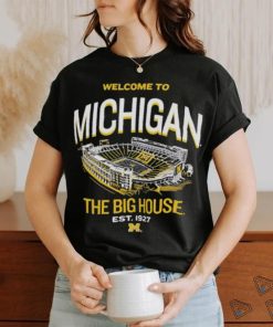 University of Michigan Football Welcome To The Big House Shirt