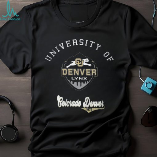 University of denver Colorado denver LYNX Retro Logo Shirt