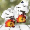 Seattle Mariners White Hibiscus Salmon Background 3D Hawaiian Shirt Gift For Fans