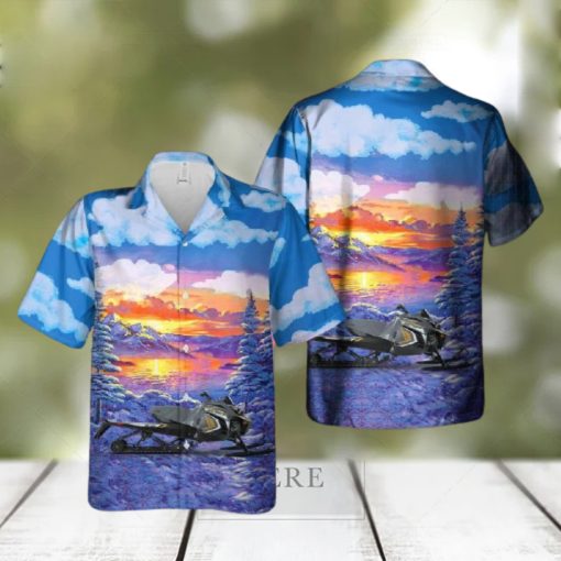 Us Arctic Cat Snowmobiles Blast Xr Hawaiian Shirt