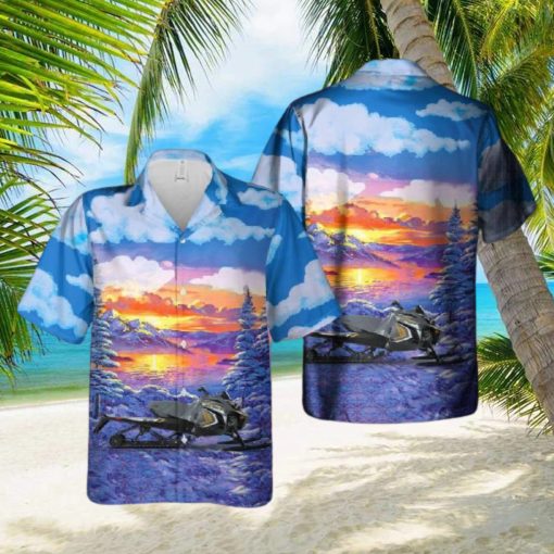 Us Arctic Cat Snowmobiles Blast Xr Hawaiian Shirt