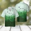 Seattle Mariners White Hibiscus Salmon Background 3D Hawaiian Shirt Gift For Fans