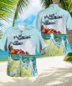 Us Navy Northrop Grumman E 2C Hawkeye Hawaiian Shirt