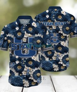 Utah State Aggies NCAA3 Hawaiian Shirt For Men And Women Fans