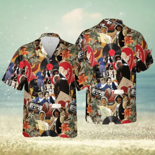 VINTAGE COLLAGE BILL AND TED HAWAIIAN SHIRT