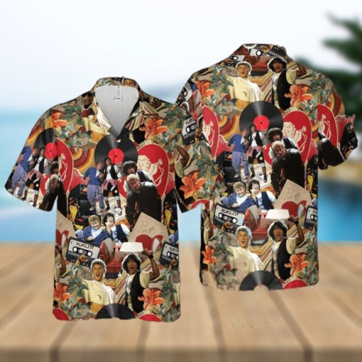 VINTAGE COLLAGE BILL AND TED HAWAIIAN SHIRT