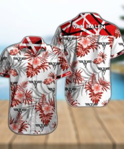 Van Halen Hawaiian Shirt Summer Button Up