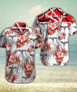 Van Halen Hawaiian Shirt Summer Button Up