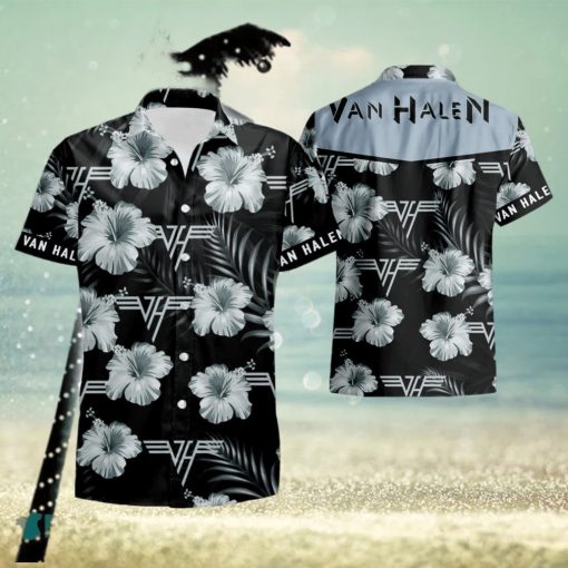 Van Halen Tommy Bahama Aloha Combo Hawaiian Shirt And Short