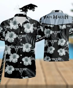 Van Halen Tommy Bahama Aloha Combo Hawaiian Shirt And Short