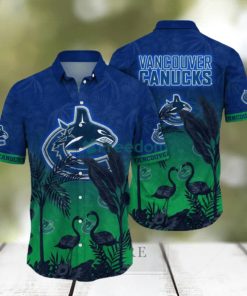 Vancouver Canucks NHL Flower Hawaiian Shirt Best Gift For Fans