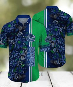 Vancouver Canucks NHL Flower Hawaiian Shirt For Men Women Great Gift For Real Fans