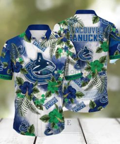 Vancouver Canucks NHL Flower Hawaiian Shirt For Men Women Style Gift For Fans