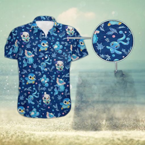 Vaporeon Hawaiian Shirt Gift For Beach Lovers