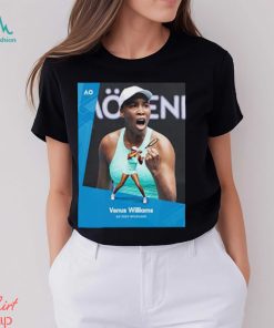 Venus Williams AO 2023 Wildcard Tennis T shirt