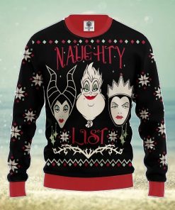 Villains Naughty Ugly Christmas Sweater Amazing Gift Men And Women Christmas Gift