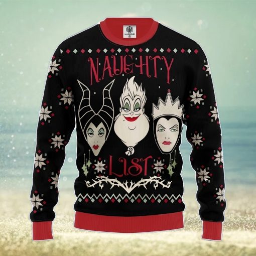 Villains Naughty Ugly Christmas Sweater Amazing Gift Men And Women Christmas Gift